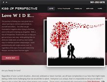 Tablet Screenshot of kissofperspective.com